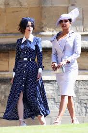 Prince harry and meghan markle turn into royal tour guides as they talk visitors through an exhibition celebrating their may wedding. Royal Wedding Die Schonsten Looks Der Gaste Look Das Magazin Fur Wien