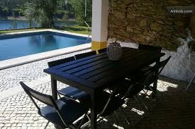 House In Castelo De Bode Dam In Serra Outdoor Tables House Picnic Table