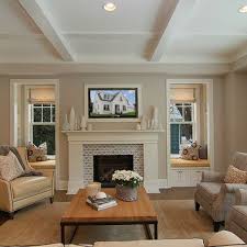Tv Over Fireplace Design Ideas Pictures Remodel And Decor Rectangular Living Rooms Long Living Room Narrow Living Room