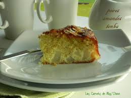 Gateau Aux Poires Aux Amandes Et A La Feve Tonka Sans Gluten Et Sans Lactose Les Carnets De Miss Diane Gateau Au Poire Gateau Poire Amande Alimentation