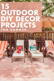 Outdoor decorating ideas diy for summer. 15 Gorgeous Outdoor Diy Decor Projects For Summer Wonder Forest