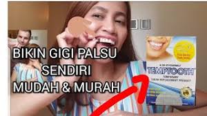 Mengapa penting untuk punya asuransi gigi? Cara Bikin Gigi Palsu Sendiri Mudah Dan Tidak Ribet How To Make A Fake Tooth At Home Youtube
