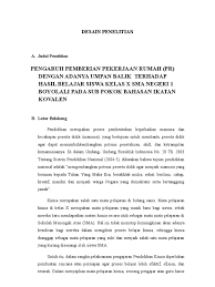 120 contoh skripsi pendidikan agama islam pai jurusan tarbiyah kualitatif dan kuantitatif terbaru 100 link work. Contoh Desain Penelitian Pendidikan Kimia Pdf