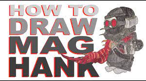 How to draw Mag Hank (Madness Combat) - YouTube