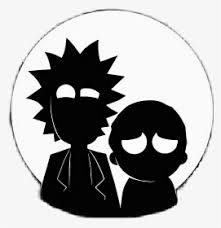 Free Free 251 Silhouette Rick And Morty Svg SVG PNG EPS DXF File