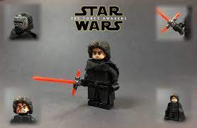 Custom Lego Star Wars The Force Awakens Kylo Ren Custom Lego Lego Star Wars Lego Star