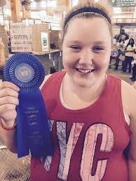 Congratulations to our poultry judging team for placing 3rd in the  intermediate/junior division at the state 4-h poultry judging contest