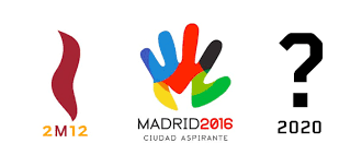 Logo de los juegos olímpicos para dibujar. El Logo De Las Olimpiadas De Madrid Tropieza Con La Misma Piedra