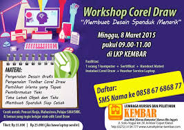 Iklan biasanya digunakan untuk kebutuhan promo atau perkenalan suatu produk pada masyarakat. Download Workshop Corel Draw Membuat Desain Spanduk Menarik Gratis