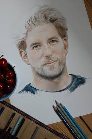 THE CELLI BROTHERS'' My late younger brother and I. San Bruno. DECEMBER  1978. I'M HOLDING THE ROD. Sharpie pen & Prismacolor markers. Both in our  30's.