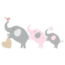 Bedtime originals twinkle toes pink elephant plush. Bedtime Originals Eloise Gray Pink Gold Elephant Nursery Wall Decals Walmart Com Walmart Com