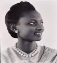 This is Elizabeth Frances Baaba Sey (April 21, 1927