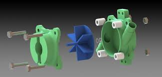 Water Pump 3d Print Model Print Models 3d Printing 3d Printable Models