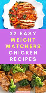 Pin On Weight Watchers Chicken Recipes