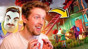 Hello Neighbour but I am trapped in the basement