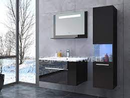 Fixing your cabinets on the wall is ideal for small washrooms. Mdf Bathroom Cabinet Housen Bathroom Vanity And Sink