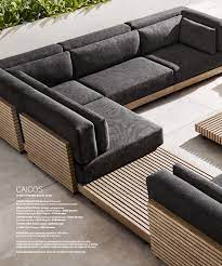 Rh Source Books Rh Outdoor 14 Modern Outdoor Sofas Outdoor Sofa Diy Sofa Design Wood