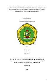 Apakah daftar buku yang digunakan dalam penulisan proposal? Contoh Proposal Penelitian Eksperimen Laily Rizkia Academia Edu