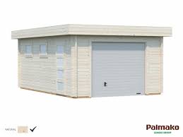 Flachdachbeschichtung anleitung dimeseal flachdachsanierung reparatur den abfluss abdichten kamin abdichten die lichtkuppel abdichten. Flachdach Holzgarage Rasmus 19 0 M Mit Sektionaltor Gartenhaus King De