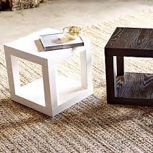 Nós lhe oferecemos um instruções de montagem de west elm parsons coffee table: West Elm Parsons Cube Side Table Look 4 Less
