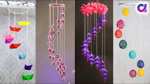 Need some cute and easy crafts that are simple and fun to make? 5 Awesome Paper Ceiling Hanging Craft Ideas Diy Room Decor Artkala Diy Paper Crafts Decoration Diy Paper Flower Wall Diy Room Decor