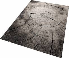 Teppich, »baumstamm«, hanse home, rund, höhe 6 mm, maschinell getuftet günstig kaufen: Teppich Wild Oak Wecon Home Rechteckig Hohe 13 Mm Holz Optik Wohnzimmer Online Kaufen Otto