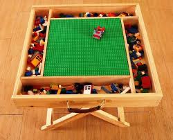 Lego Storage Play Table Folding Custom Made Wooden Chalkboard Kids Children Big Lego Table With Storage Kids Table With Storage Lego Play Table