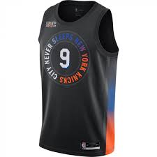 Represent your city from top to bottom with new york knicks city jerseys, hoodies, shirts. Maillot New York Knicks City Edition Black Barrett Rj Nba Basket4ballers