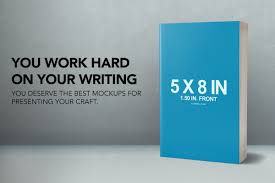 5 X 8 Front Back Cover Paperback Mockup Covervault Mockup Cover Paperbacks