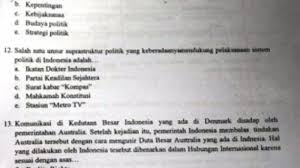 Suprastruktur dan infrastruktur politik 5. Soal Ujian Sma Di Tangerang Sebut Pks Panwaslu Turun Tangan Tribunnews Com Mobile