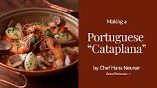 Portuguese cataplana by chef Hans Neuner - YouTube