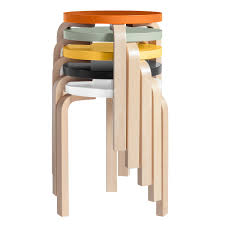 A lot of examples of great design: Artek Stool 60 Alvar Aalto Contemporary Furniture Minima