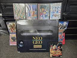 Neo Geo AES English Gold System Console Bundle With 10 Games! | eBay