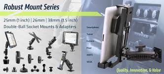 Arkon Mounts The Tablet Mounting Specialists Heavy Duty Phone Tablet And Camera Holders Mounts Stands And Tripods Camera Holder Tablet Mobile Mount