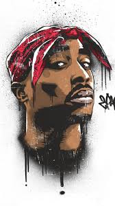 Pin By Marian Janico On Obrazky Tupac Art Hd Wallpaper Iphone Tupac Wallpaper