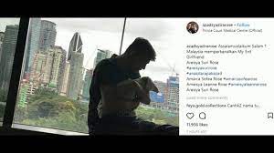 Majis resepsi perkahwinan azad jazmin & eira syazira di penang. Azad Jazmin Dedah Nama Anak Areisya Suri Rose Youtube