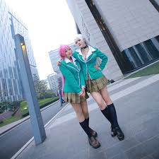 Anime Rosario Vampire Moka Akashiya Uniform Cosplay Costume For Halloween  Christmas Carnival New Year Party Costume - Cosplay Costumes - AliExpress