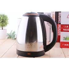 Menyah skel cerek 1 isikan cerek dengan air sehingga tiga suku paras maksimum dan didihkan air. Electric Kettle Cerek Air Elektrik Air Panas 2 Liter Stainless Steel Shopee Malaysia