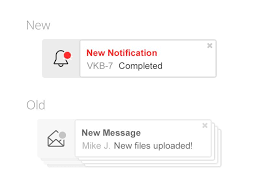 Header Notifications