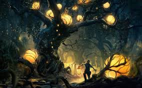 Follow the vibe and change your wallpaper every day! Images Of Enchanted Forest Magical Anime Background