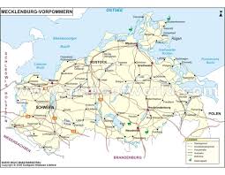 Diese begeistert durch ihre herrlichen sandstrände, inseln und boddenlandschaften. Buy Mecklenburg Vorpommern Karte