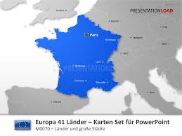 A meaningful map of the world could not be constructed before the european renaissance because less than half of the earth's coastlines, let alone its interior regions. Powerpoint Landkarten 41 Europaischer Lander Presentationload