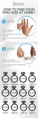 How To Find Your Ring Size At Home Jeuliajewelry Jeulia Skull Engagement Ring Skull Wedding Ring