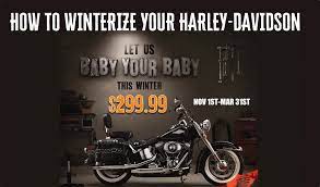 As Riders Starting To Put Their Bikes Way For A Long Winter S Nap Many Seem To Have Their Own Winter Ritual Some Harley Davidson Harley Used Harley Davidson