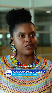 🎓✨ For Afro-Colombian dancer Angie Melissa González Chaverra, dance isn't  just about the performance, it's an expression of resilience, connection,  and activism. Originally from Chocó, Colombia, ...