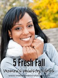 Members of our women's group always have quiet time during a retreat. Five Fresh Fall Women S Ministry Ideas Women S Ministry Toolbox