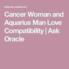 The cancer woman is the epitome of the empress. Cancer Woman And Aquarius Man Love Compatibility Ask Oracle Aquarius Men Love Aquarius Men Aquarius And Cancer