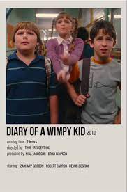 Diary Of A Wimpy Kid Kids Movie Poster Film Posters Minimalist Movie Posters Minimalist