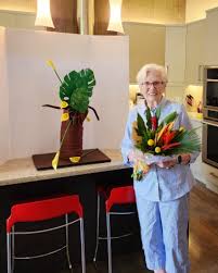 Today was Sara Gilstrap's 94th birthday. This incredibly talented lady has  impacted the lives of every Ikebana International member in Chapters 95  Colorado Springs and 66 Denver as a master ceramist, superb