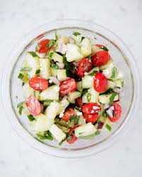 The Best Cucumber Tomato Salad I Heart Naptime